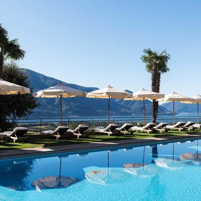 Luxury SPA 5 star lake Maggiore Villa Orselina Locarno